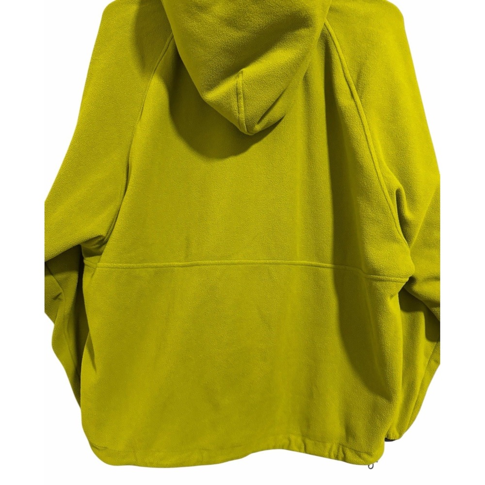 Mountain Hardwear Microchill Snap Neck Pullover Hoodie Green Women's Size Small - Picture 6 of 11